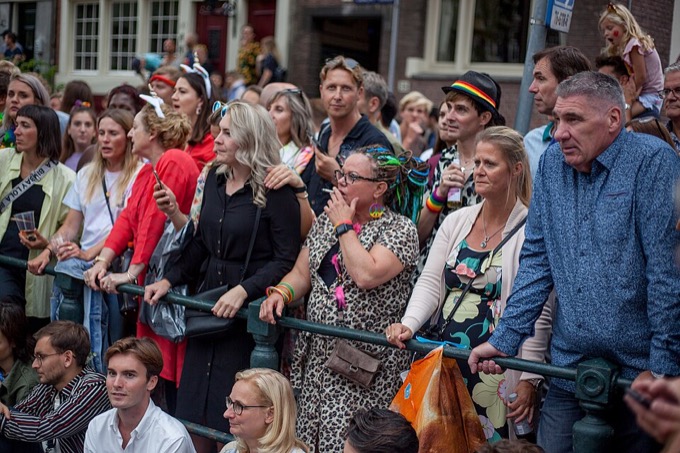 Pride Canal Parade in Amsterdam
